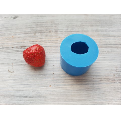 Silicone mold, Strawberry, L, ~ Ø 2.3 cm