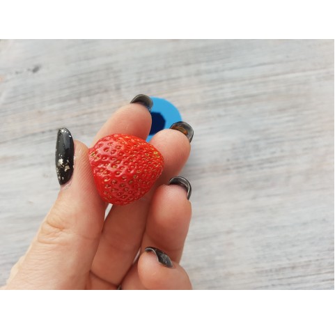 Silicone mold, Strawberry, L, ~ Ø 2.3 cm