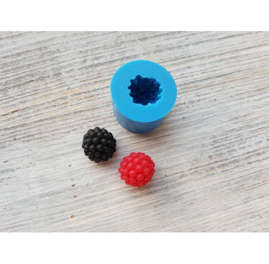 Silicone mold berries - raspberry, blackberry, ~ Ø 1.5 cm