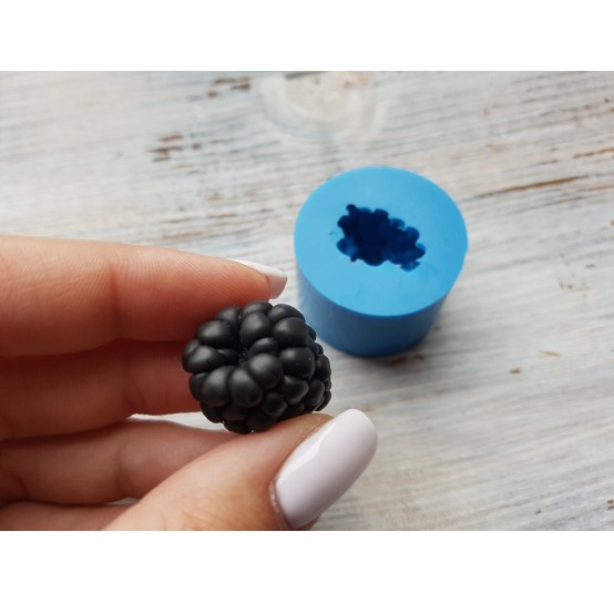 Silicone mold, Natural blackberry, on the side, ~ Ø 2.5 cm, H:1.8 cm