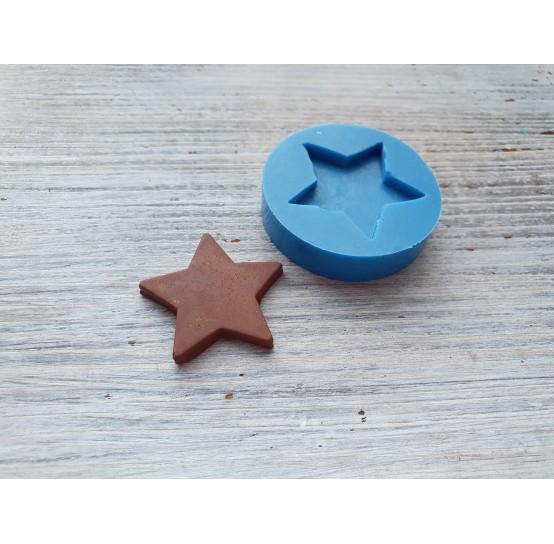 Silicone mold, Star, ~ 2.9 cm