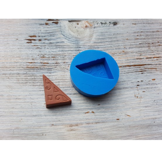 Silicone mold, Chocolate piece 22, ~ 3.3*2 cm