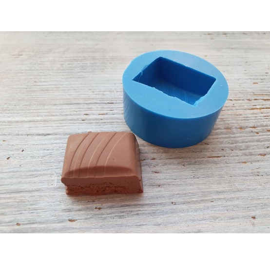 Silicone mold, Chocolate piece 23, ~ 3.2*2.3 cm