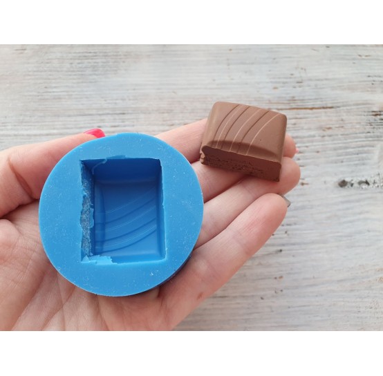 Silicone mold chocolate slice 7, ~ 3.2*2.3 cm