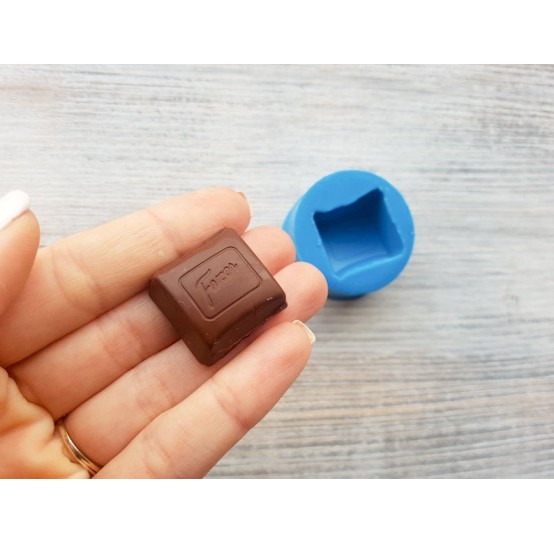 Silicone mold chocolate "F", ~ 2.6 cm