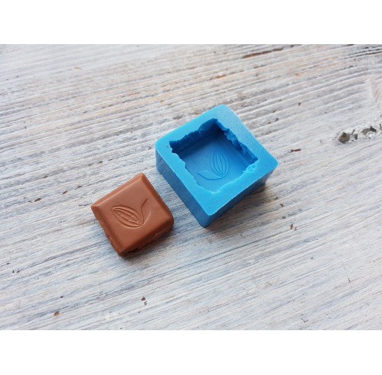 Silicone mold chocolate slice, ~ 2.2 cm