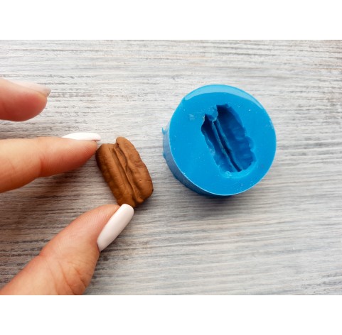 Silicone mold, Pecan nut, ~ 1.6*3 cm