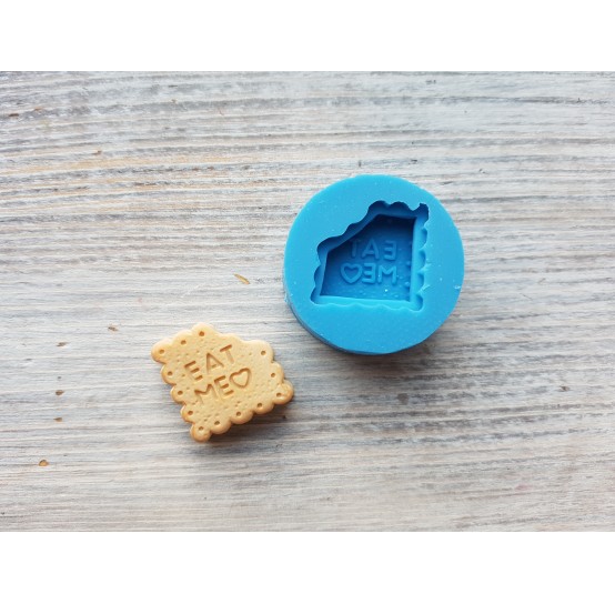 Silicone mold, cookie "EM", ~ 1.9 cm