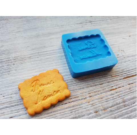 Silicone mold, cookie 7,  ~ 2.8*3.1 cm