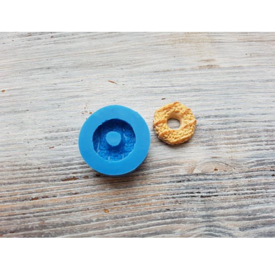 Silicone mold, donut, ~ Ø 1.7 cm