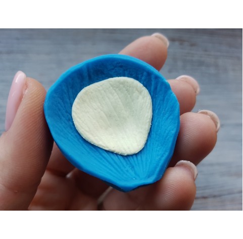 Silicone veiner, Petal texture 2, anemone (mold size) ~ 3.6*4 cm