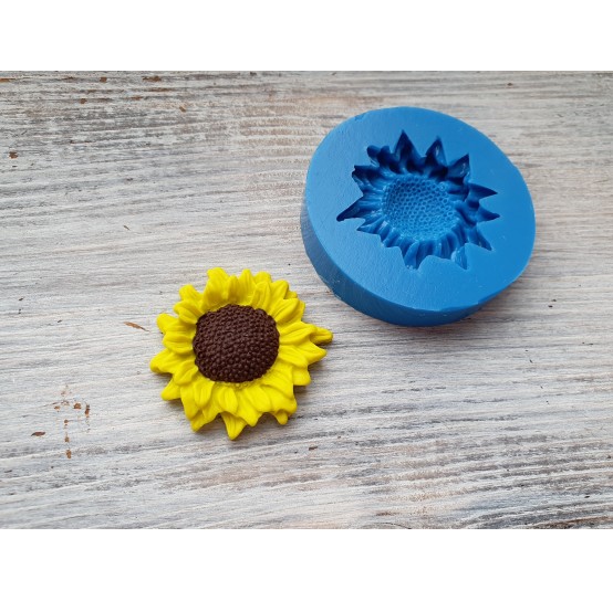 Silicone mold, Sunflower, ~ Ø 3.4 cm
