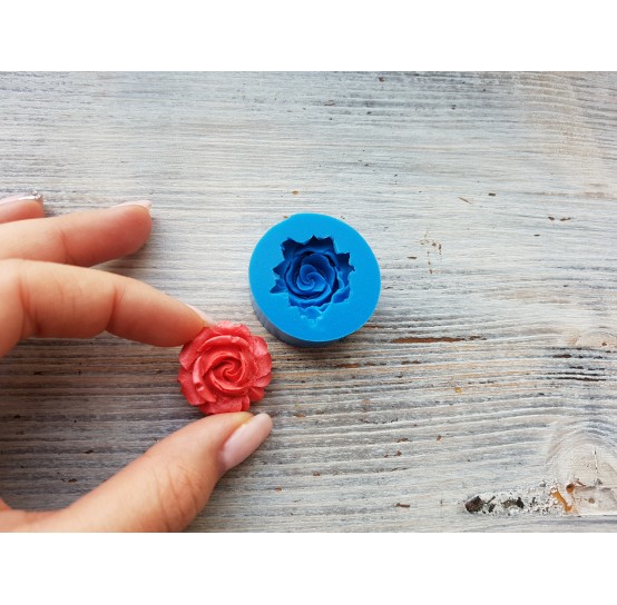 Silicone mold, rose, small, ~ Ø 2.6 cm