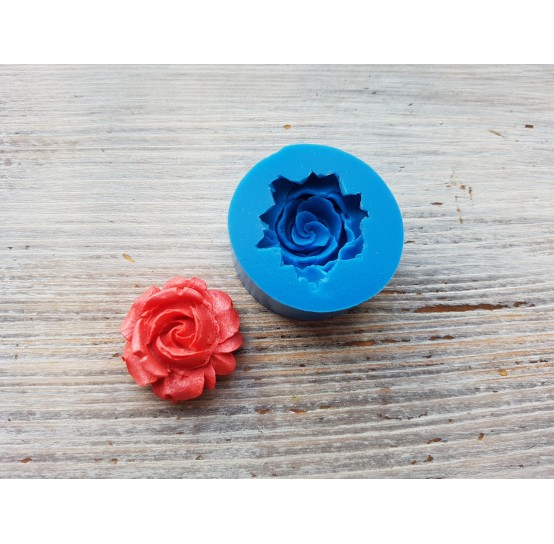 Silicone mold, rose, small, ~ Ø 2.6 cm
