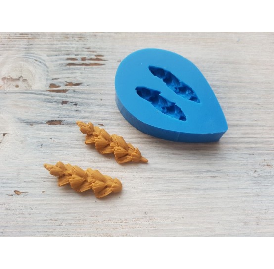 Silicone mold, Spike piece, natural, 2 pcs., ~ 1.1*3.8 cm