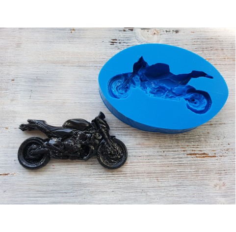 Silicone mold, motorcycle, ~ 6*12 cm