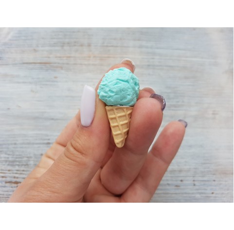 Silicone mold, Ice cream, small, ~ Ø 2 cm, ~ H: 1.7 cm