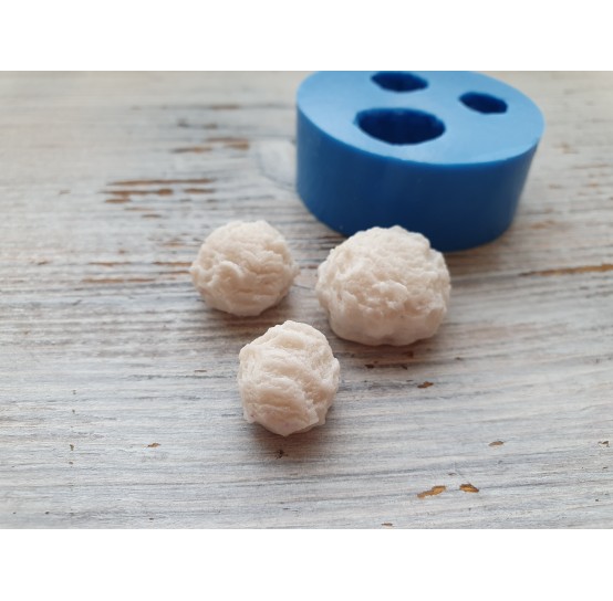 Silicone mold, Ice cream, 3 pcs., ~ Ø 2 cm