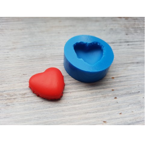 Silicone mold, Macarons, heart, small, ~ Ø 2 cm