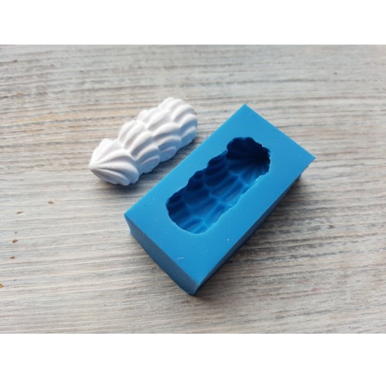 Silicone mold, cream 2, 1.4*3.7 cm