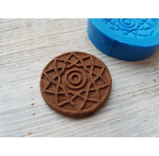 Silicone mold, gingerbread 1, ~ Ø 3.5 cm