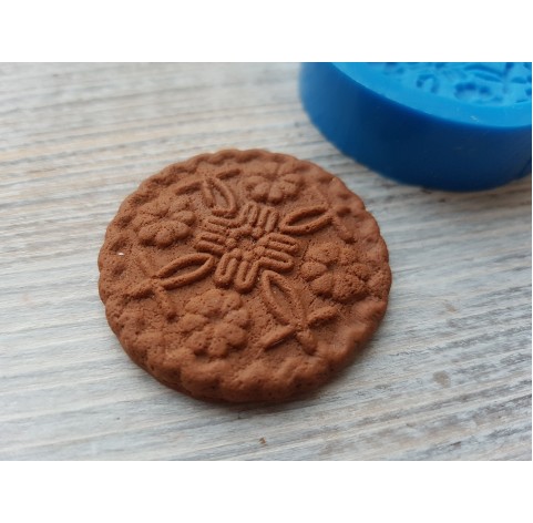 Silicone mold, gingerbread 5, ~ Ø 3.8 cm