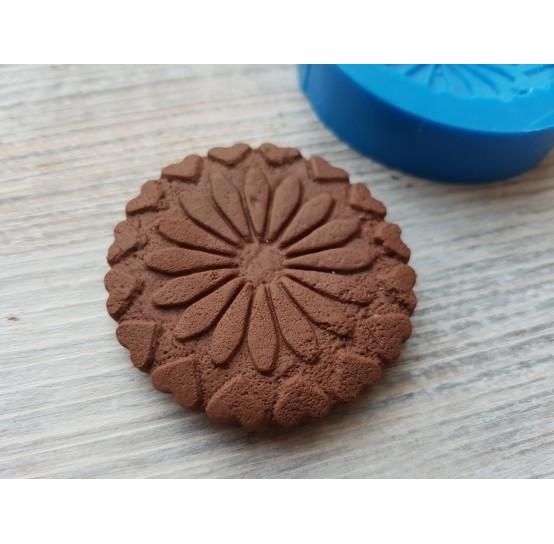 Silicone mold, gingerbread 7, ~ Ø 4.5 cm