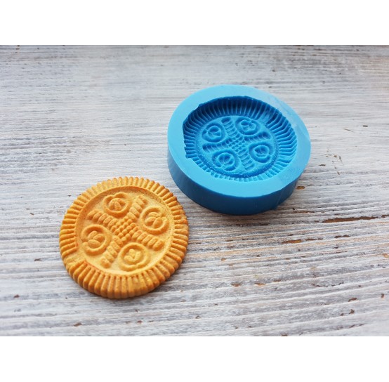 Silicone mold, cookie 4, ~ Ø 4.5 cm