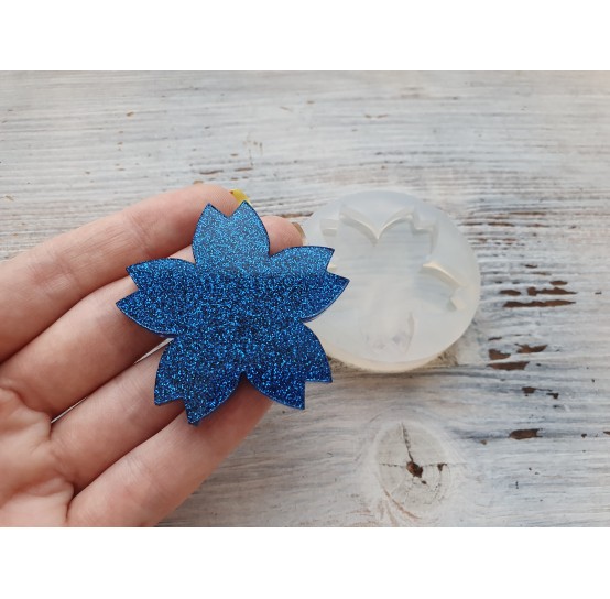Silicone molds for epoxy, sakura flower, small, ~ 5 cm