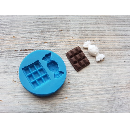 Silicone mold, candy and chocolate, ~ 2.1 cm