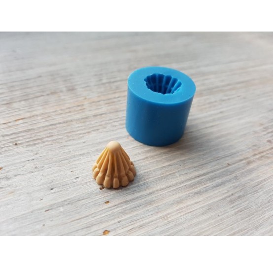 Silicone mold, candy cone, ~ Ø 1.3 cm, ~ H 1.2 cm