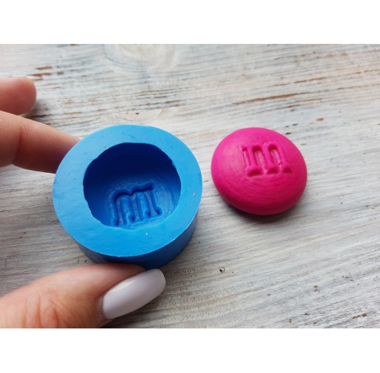 Silicone mold, Candy "MM", Large, ~ Ø 3.4 cm