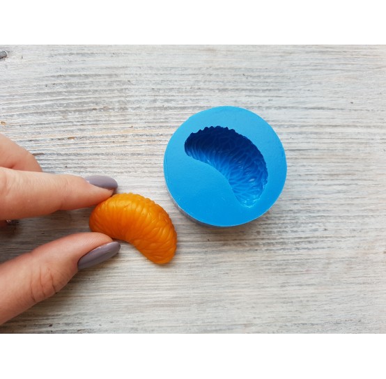 Silicone mold, Slice of mandarin, Large, ~ Ø 1.8-3.7 cm