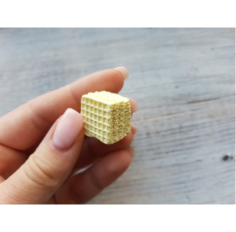 Silicone mold, Waffle, square,  ~ 1.4*1.8 cm, ~ H:2 cm