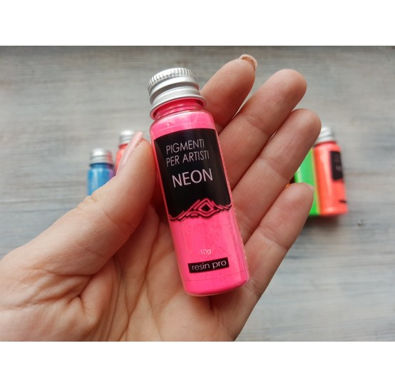 Neon color pigment, pink, 10 gr