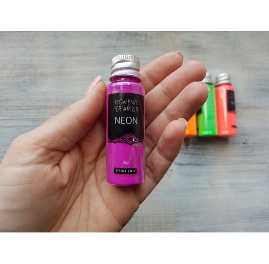 Neon color pigment, Violet, 10 gr