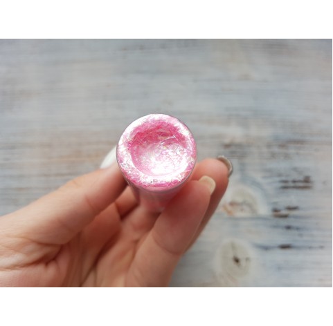 Pastel color pigments GALAXY with sequins, pink, 25 gr
