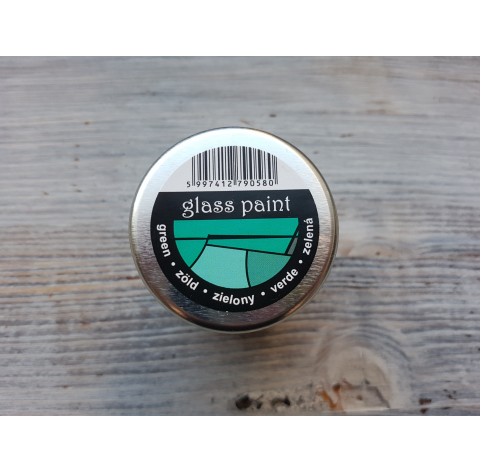 PENTART solvent based paint, green, 30 ml