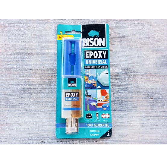 Epoxy glue Bison 2k / EPOXY UNIVERSAL 24 ml