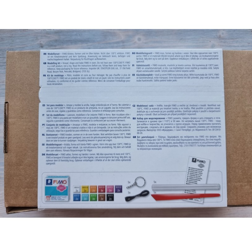 FIMO Basic ovenbake polymer clay XXL set, 1482 gr