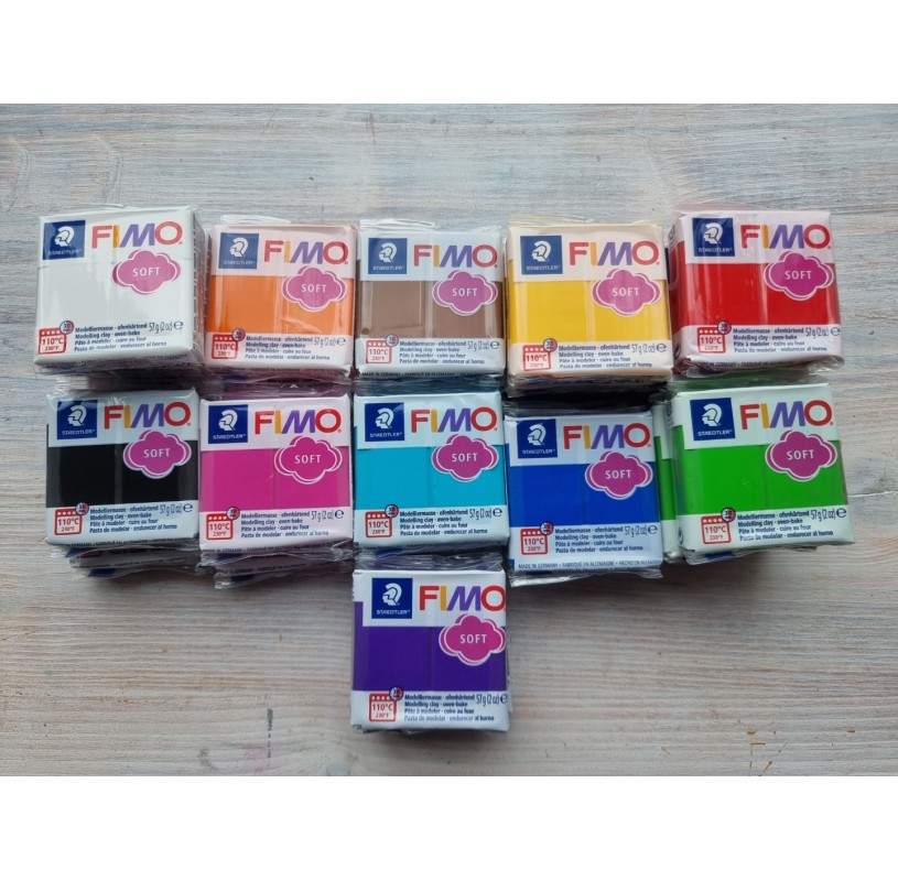 FIMO Basic ovenbake polymer clay XXL set, 1482 gr