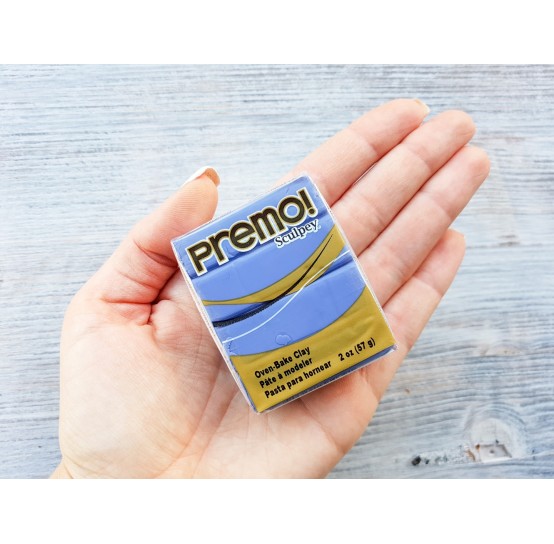 Sculpey Premo oven-bake polymer clay, periwinkle, Nr. 5103, 57 gr 