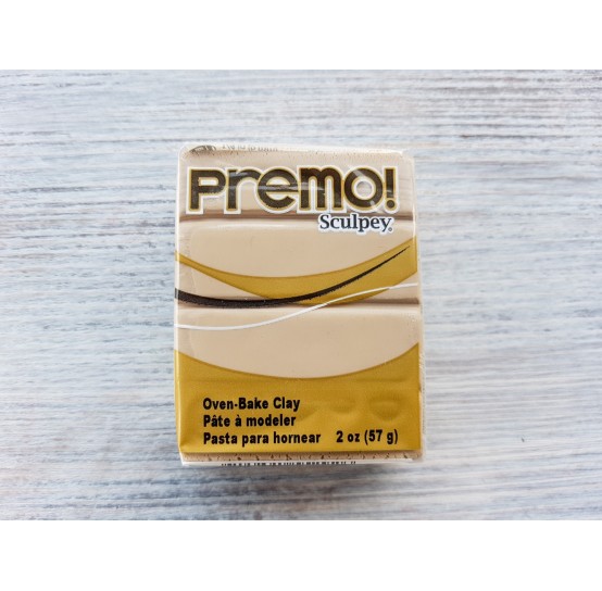 Sculpey Premo oven-bake polymer clay, rhino gray, Nr. 5529, 57 gr 