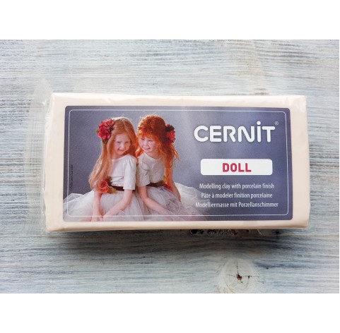 Cernit Doll oven-bake polymer clay, Rose-Beige, Nr. 425, 500 gr
