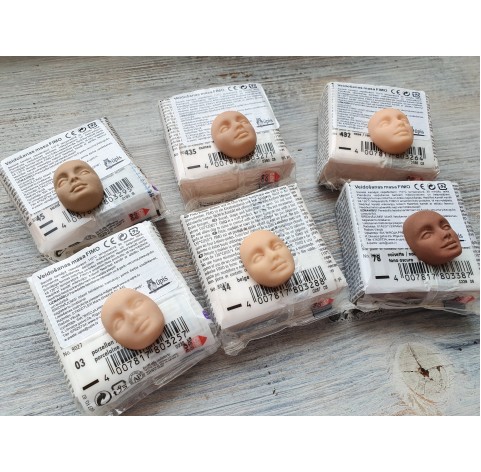 FIMO Professional Doll Art oven-bake polymer clay, cameo, Nr. 435, 85 gr