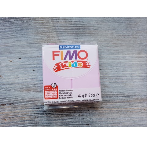 FIMO Kids oven-bake polymer clay, light pink, Nr. 25, 42 gr