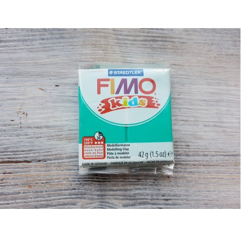 FIMO Kids oven-bake polymer clay, green, Nr. 5, 42 gr