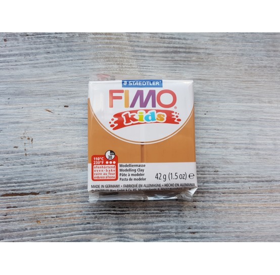FIMO Kids oven-bake polymer clay, light brown, Nr. 71, 42 gr