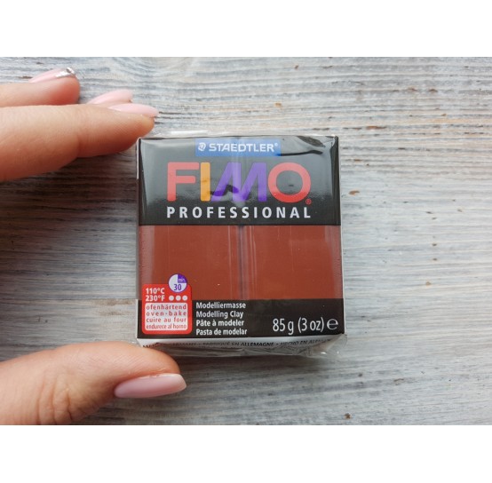 FIMO Professional oven-bake polymer clay, chocolate, Nr. 77, 85 gr
