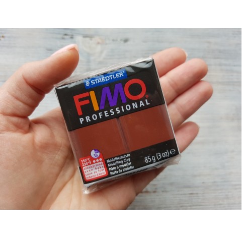 FIMO Professional oven-bake polymer clay, chocolate, Nr. 77, 85 gr